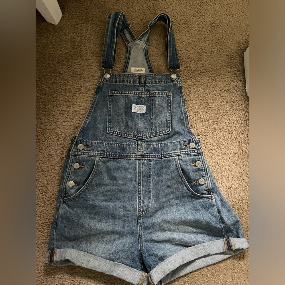 Levi Denim Overalls short